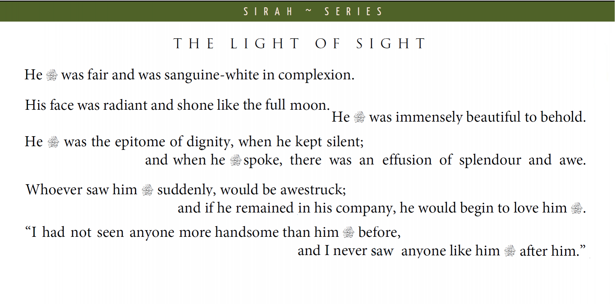 Book Release: The Light of Sight